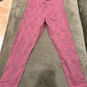 EUC 8-10 Zyia Brick Full Grain Pocket LNT 24” leggings